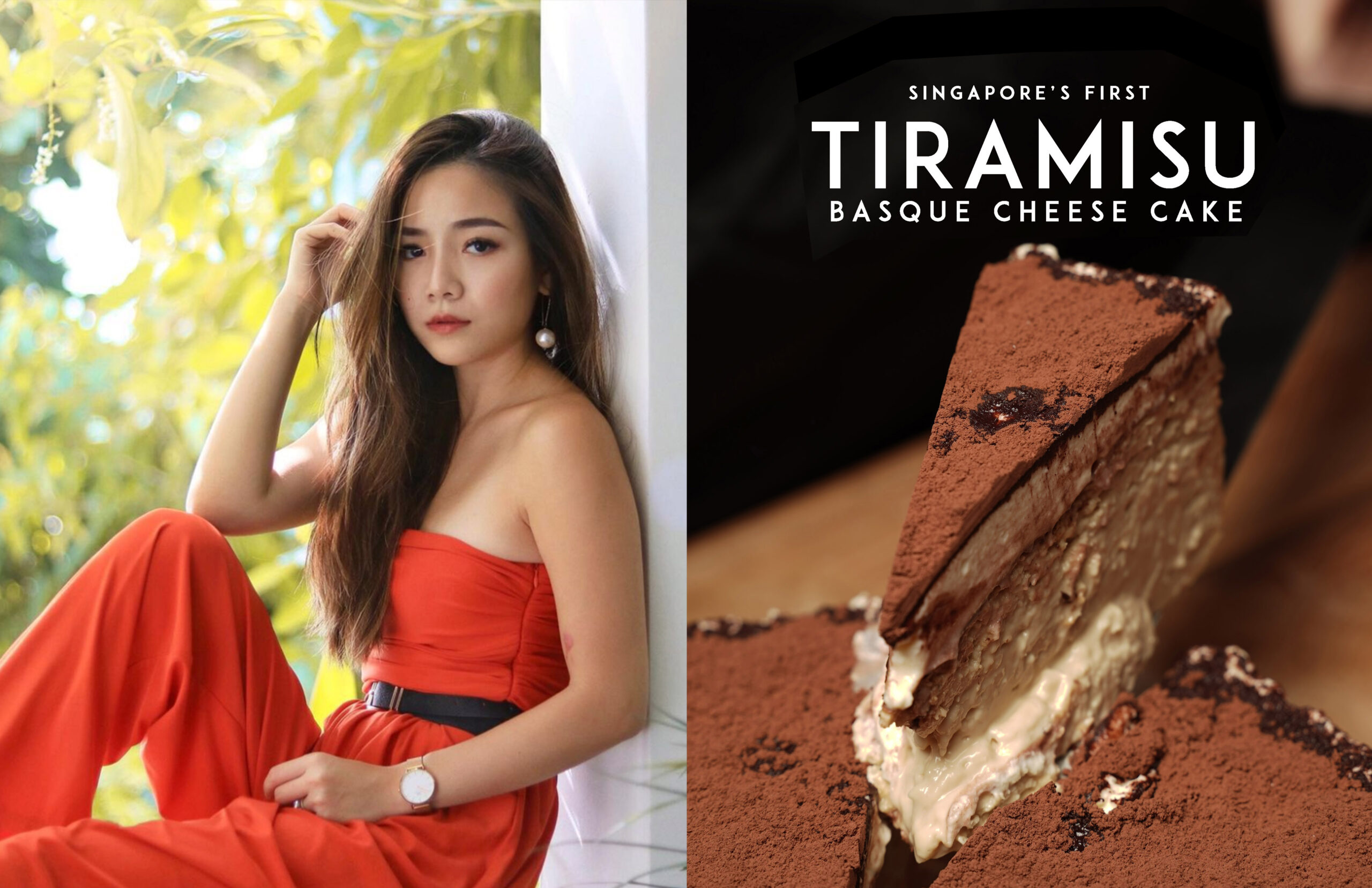 Home baker launches SG first Tiramisu Burnt Cheese Cake!