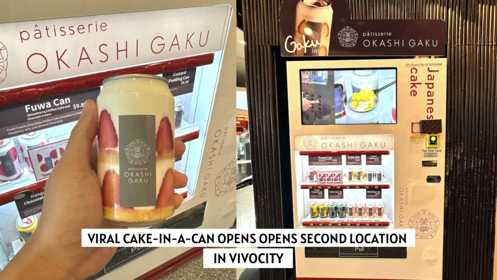 Viral Cake-in-a-Can Opens Second Location in Vivocity